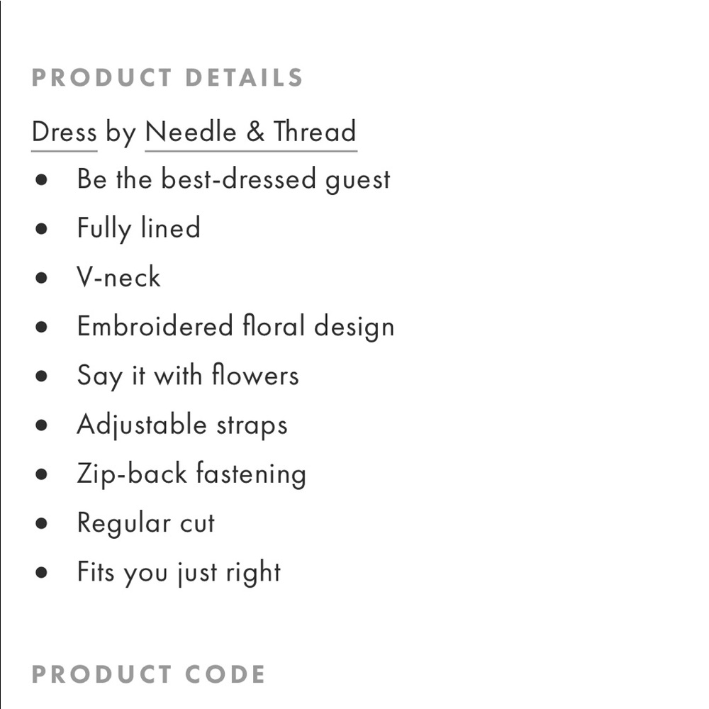 Needle & Thread Layered Maxi Dress With Embroidery - Picture 4 of 5